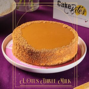 Lotus Three Milk Cake (2.5 lbs)