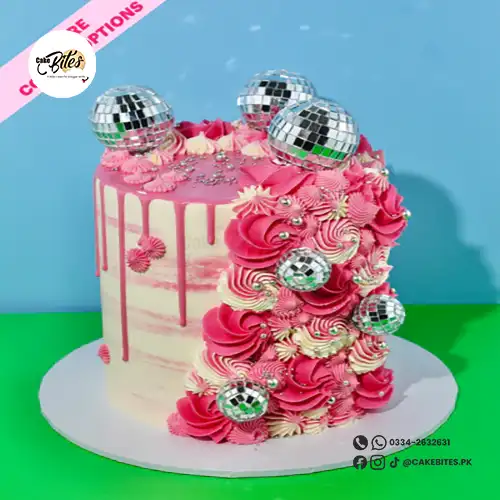 eggless-disco-ball-cake