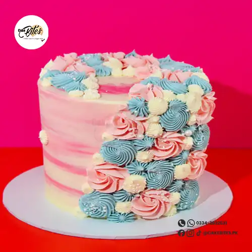 eggless-bubblegum-cascade-cake