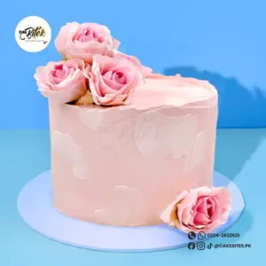 Eggless Floral Fantasy Cake